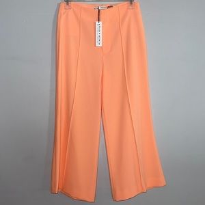 Stacy Bendet Alice + Olivia Wide-Leg Pant Peach 0